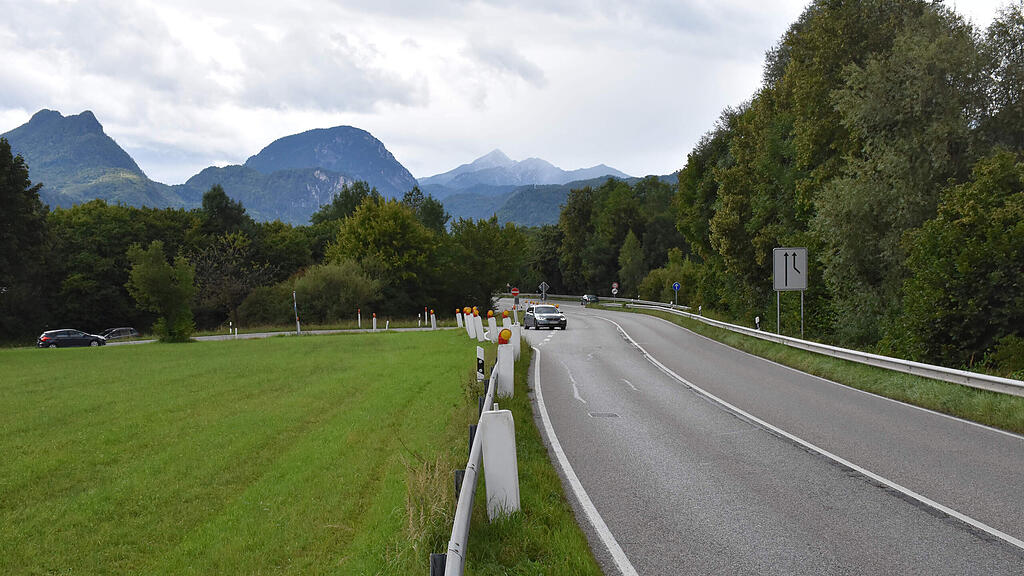 Bauarbeiten Gablerknoten Bad Reichenhall