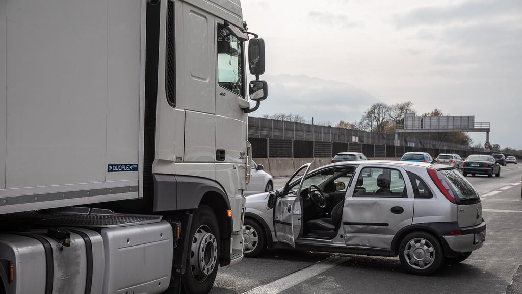 Unfall bei Auffahrt Klessheim