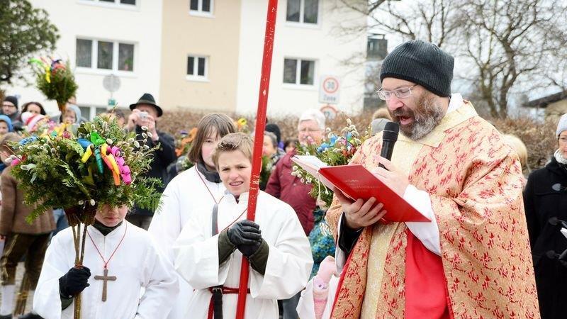 Palmweihe in Grödig