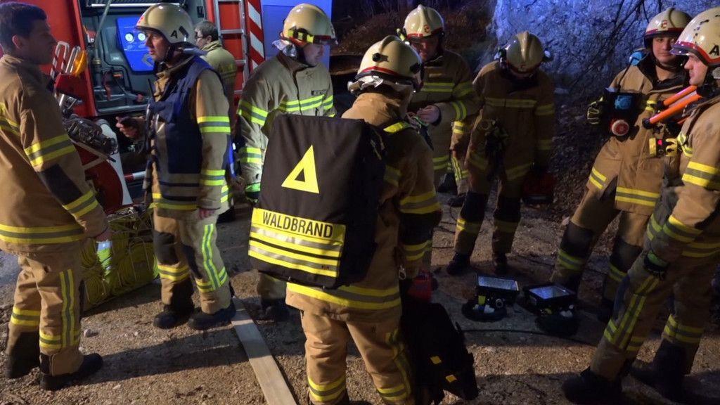 Brand am Untersberg