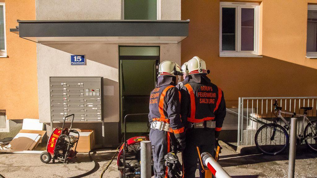 Wieder Kellerbrand in Paracelsusstraße