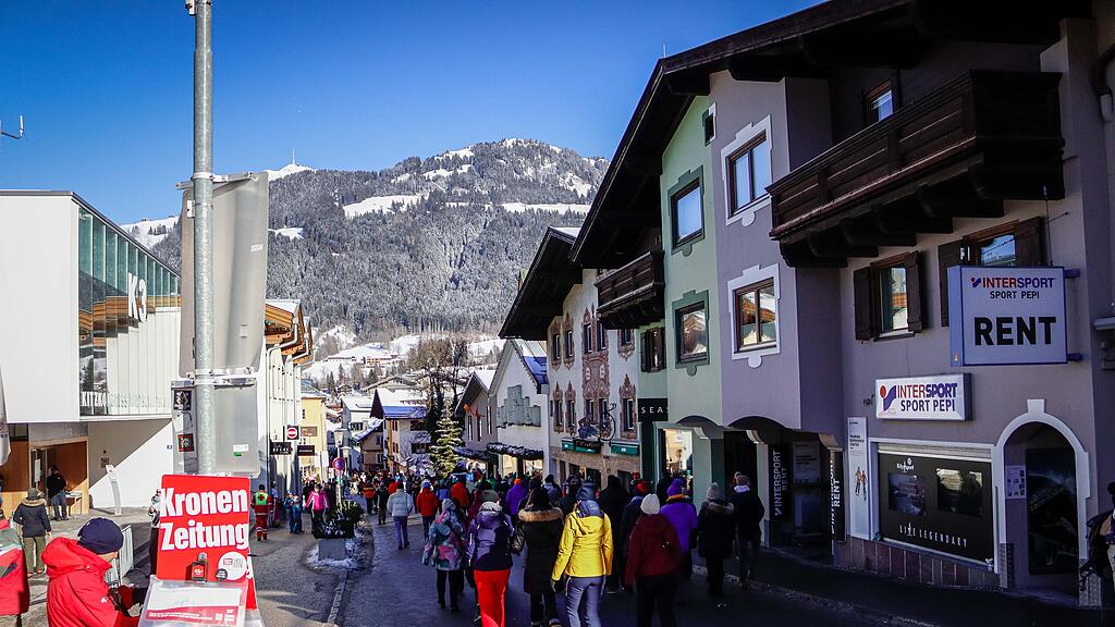 Die Stimmung beim 84. Hahnenkamm-Rennen!