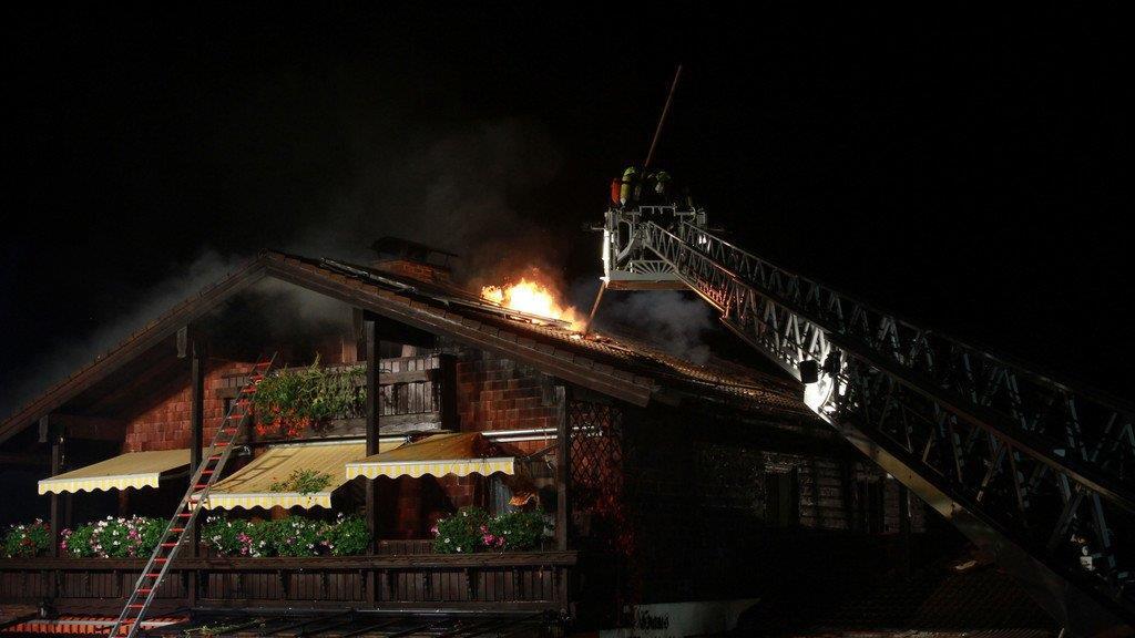 Haus in Ramsau abgebrannt, I