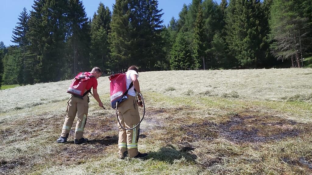 Flächenbrand Mauterndorf