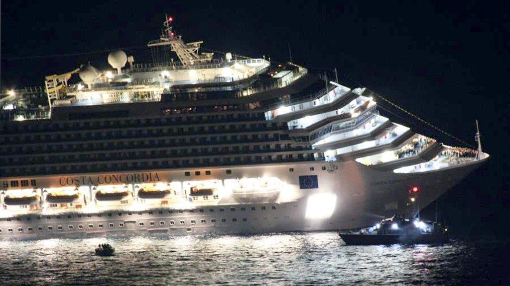 Tote bei Schiffsunglück der "Costa Concordia" vor Italien