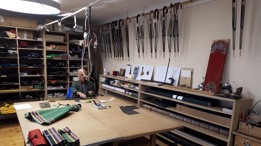 Werkstatt der Schirmmanufaktur Kirchtag