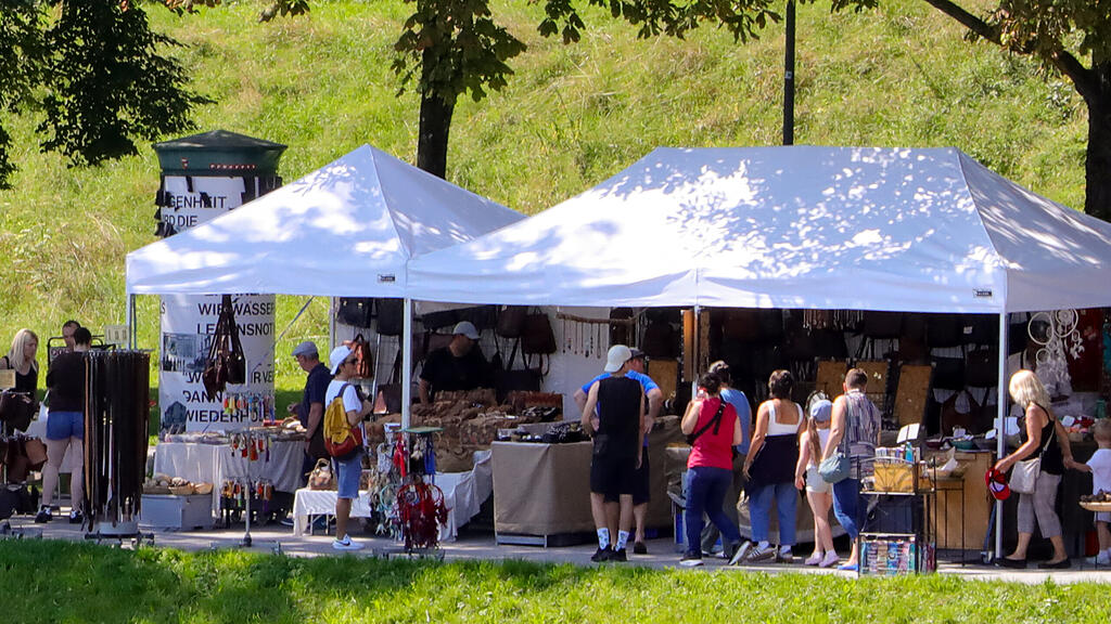 Blick in die Salzachgalerien