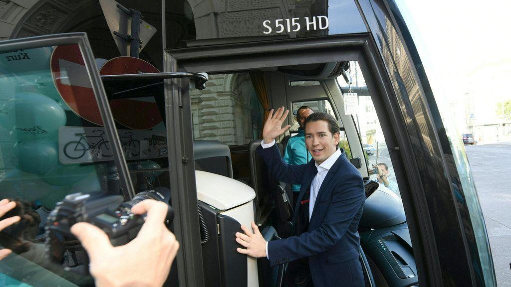 Sebastian Kurz startet ins Wahlkampffinale