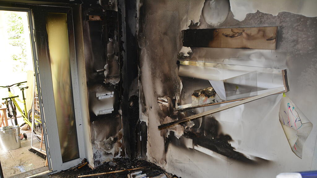 Zimmerbrand in Bad Dürrnberg