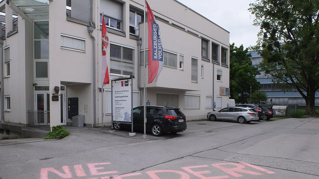 Protestaktion ÖVP Zentrale