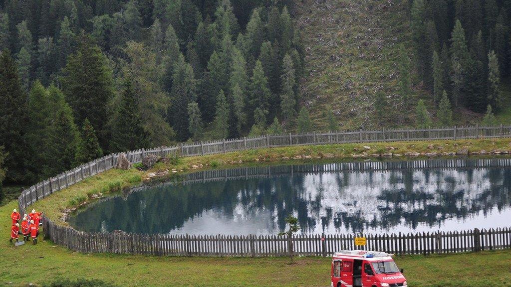 Waldbrand in Werfenweng