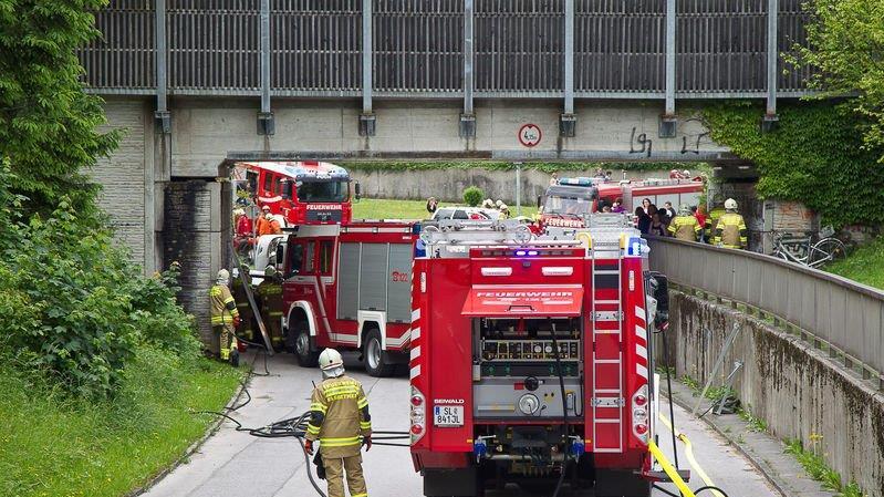 Großübung in Elsbethen