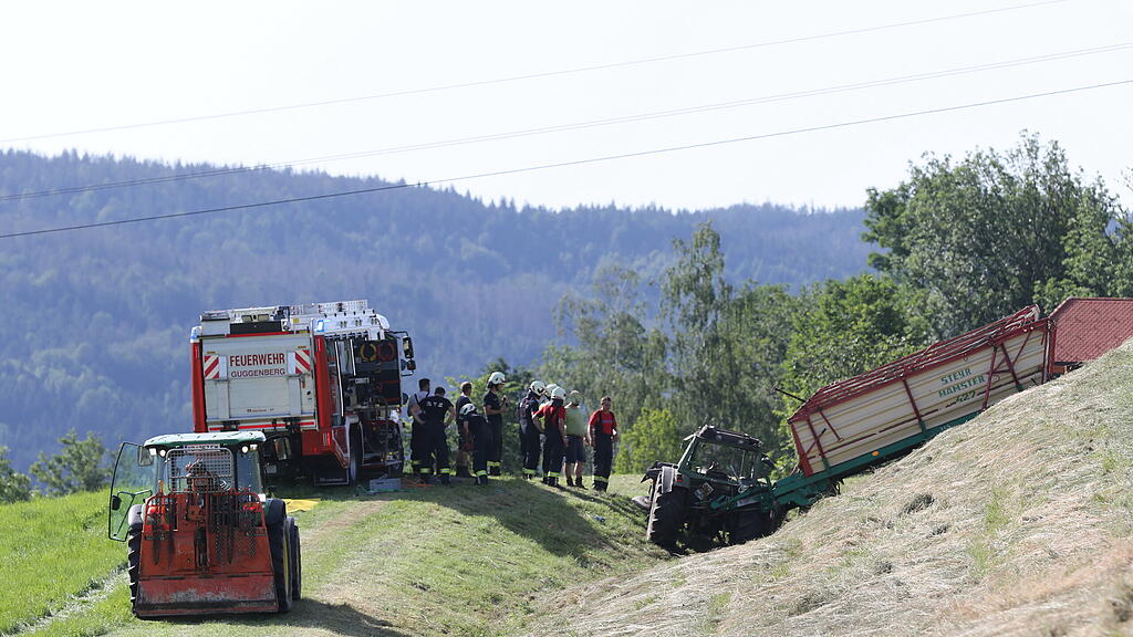 Traktorunfall