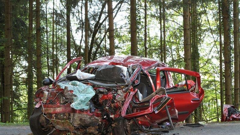 Schwerer Crash in Mattsee, II