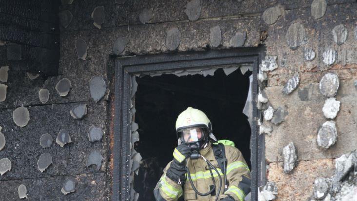 Haus in Neumarkt in Flammen II