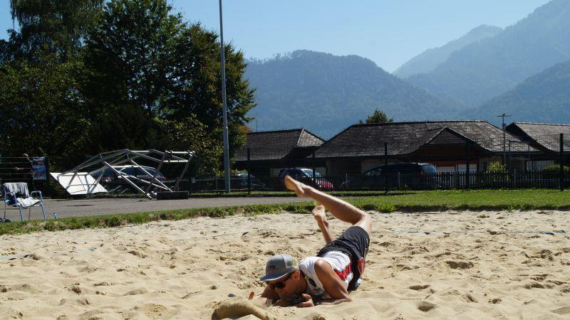 Beachvolleyball: Flo Schnetzer zeigt seinen Home-Court