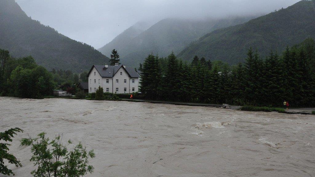 Hochwasser in Ebensee, I