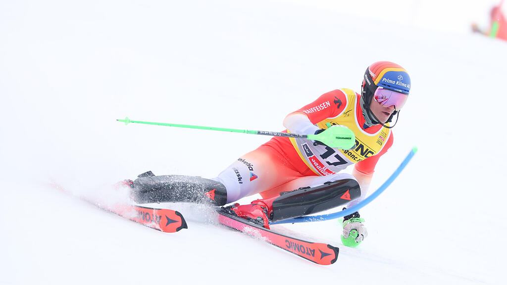 WM-Slalom in Saalbach
