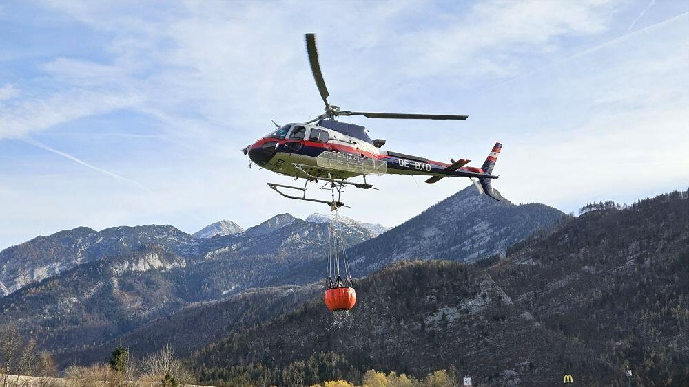 Waldbrand in Golling