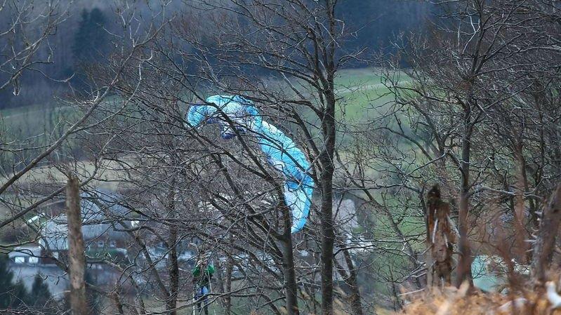 Paragleiter am Gaisberg abgestürzt