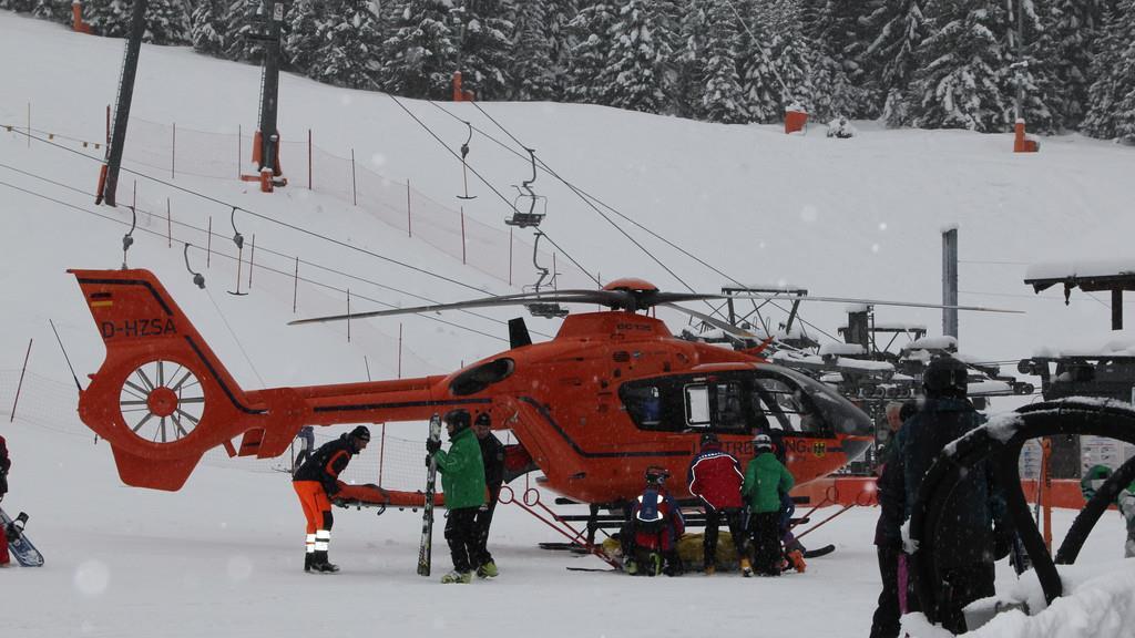 Skiunfall am Götschen