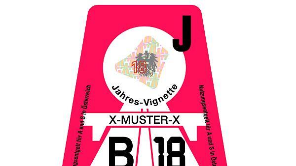 Vignette 2018 in kirschrot