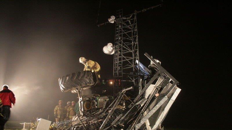 Crash mit Traktor