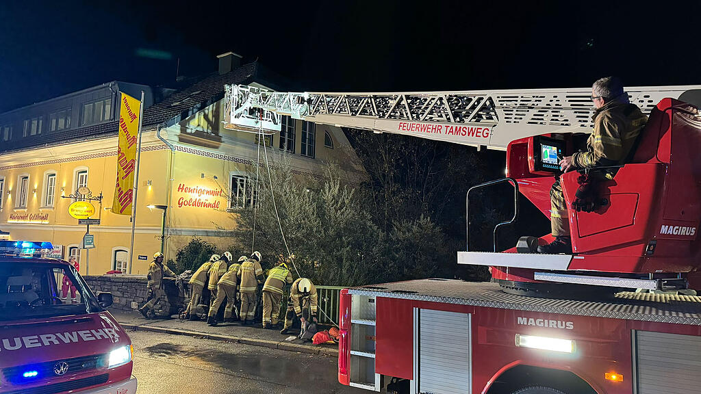 Menschenrettung in Tamsweg