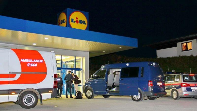 Überfall auf Lidl in Straßwalchen