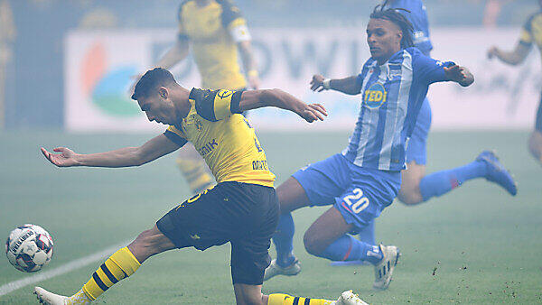 Dortmund erzwang gegen Hertha ein Unentschieden