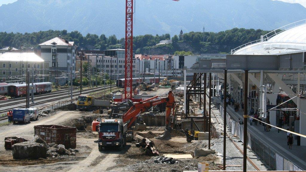 Bilder der Baustelle