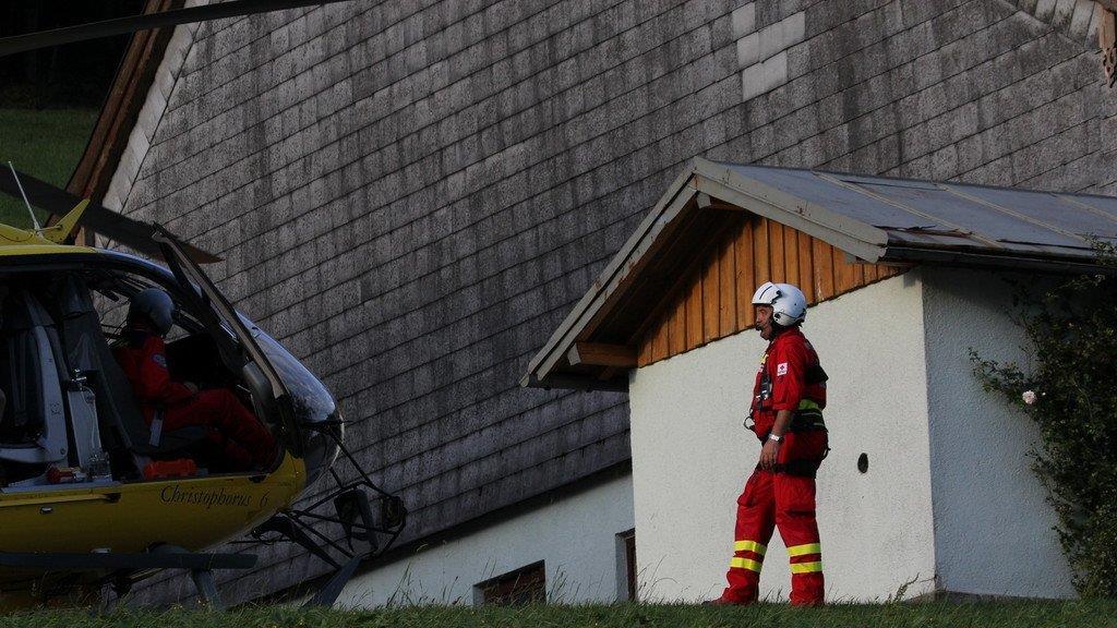 Traktorabsturz in Ebenau