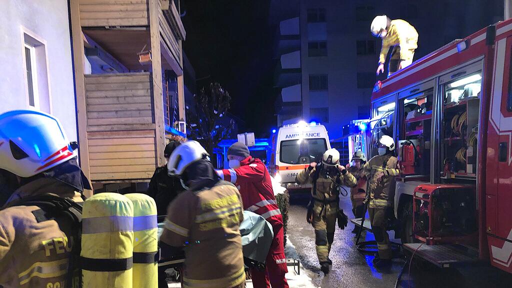 Brand in Schwarzach