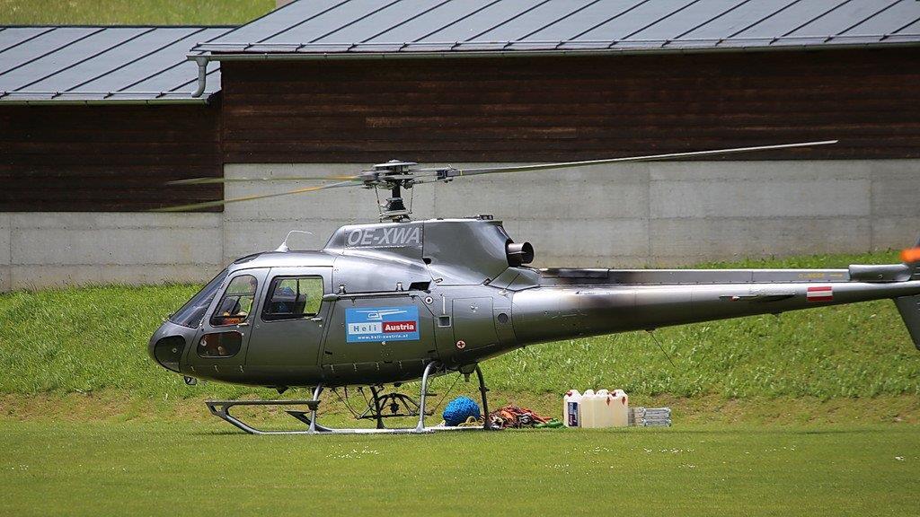 Hubschrauber im Einsatz