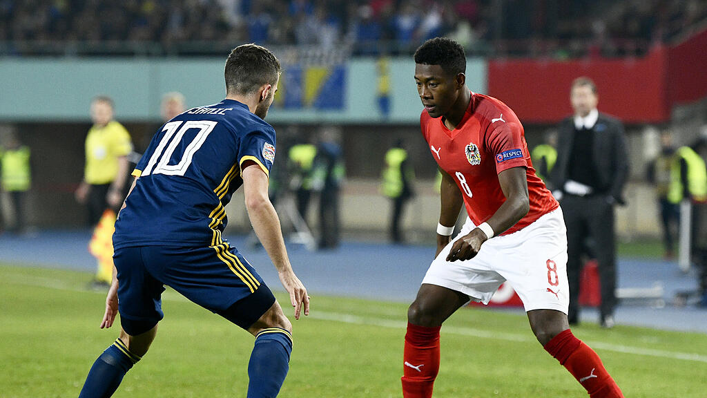 FUSSBALL NATIONS LEAGUE: STERREICH - BOSNIEN-HERZEGOWINA