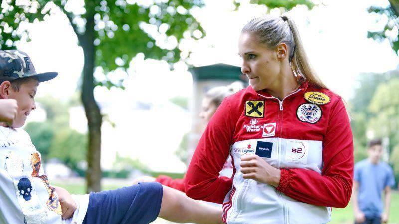 Sporttestival mit Karate-Ass Alisa Buchinger in Salzburg