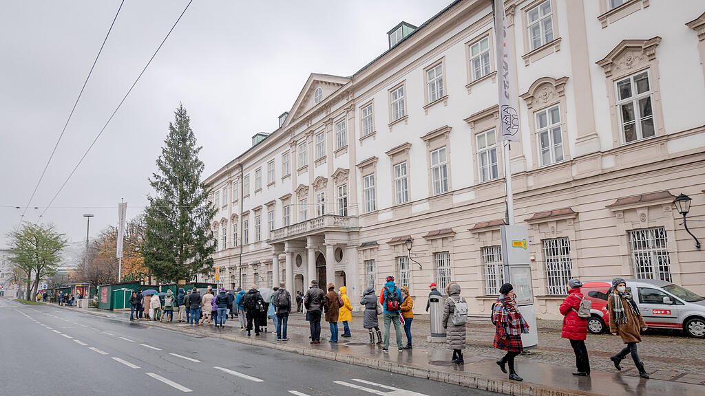 Corona-Impfung im Marmorsaal