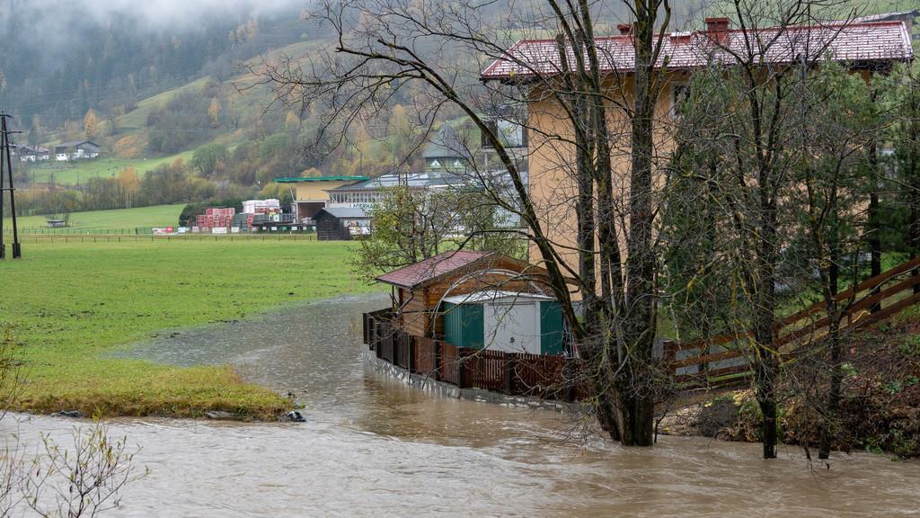 Überflutungen in Bad Hofgastein