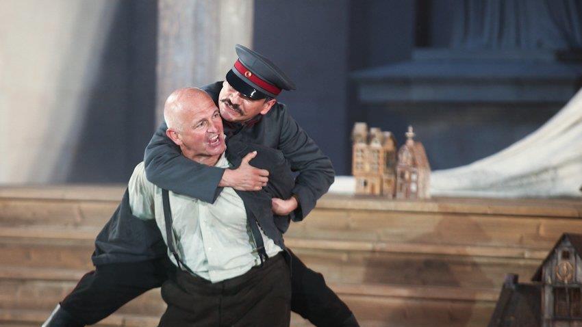 Jedermann: Probe am Domplatz I
