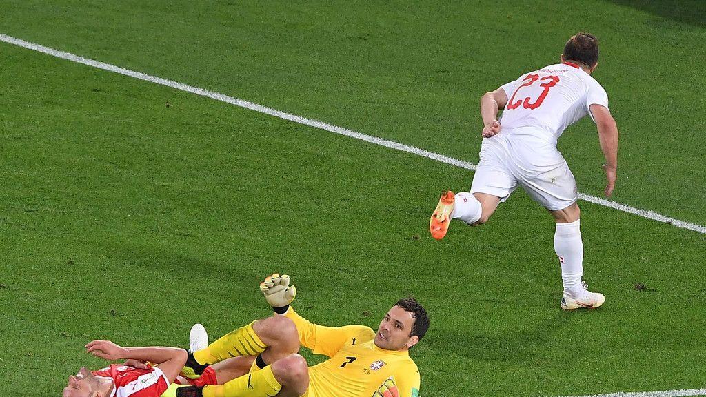Schweiz gewinnt gegen Serbien