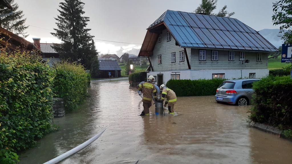 Unwetter, Abtenau