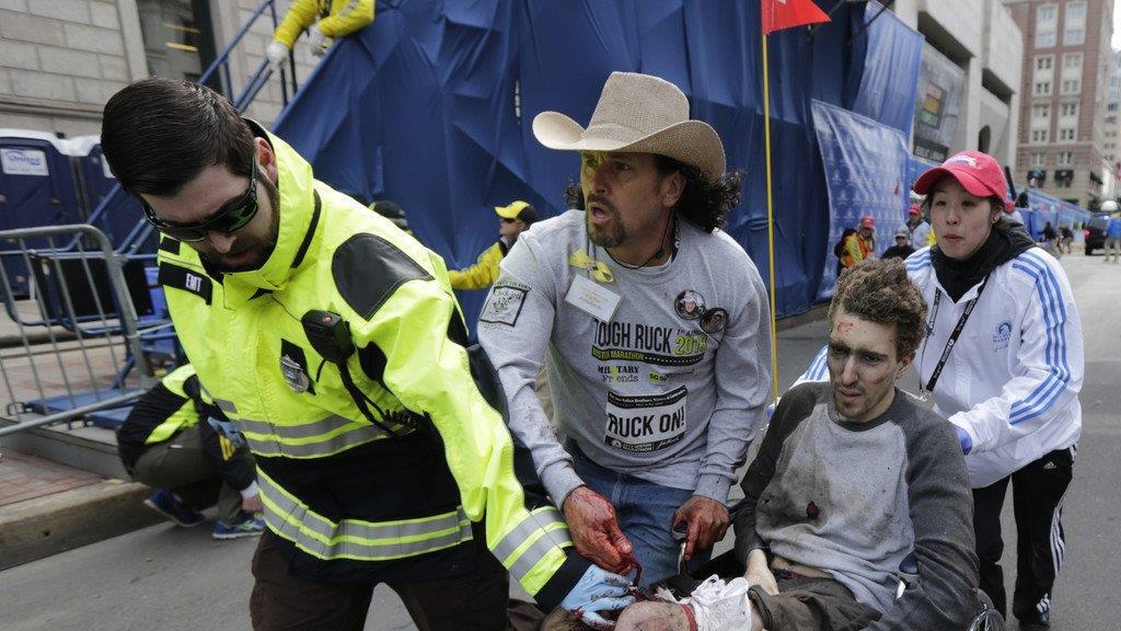 Explosion in Boston