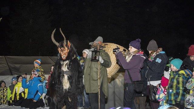 Perchtenlauf in Lungötz