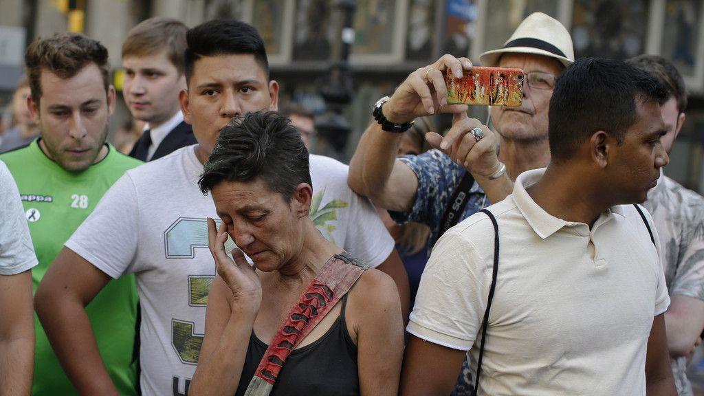 Schock und Trauer nach Anschlag in Barcelona