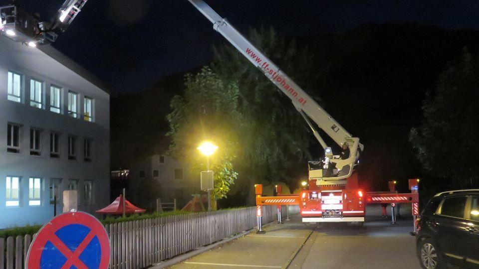 Herbstübung der Feuerwehr Schwarzach