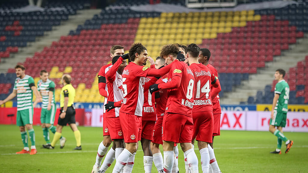 Red Bull Salzburg, Rapid Wien, Cup