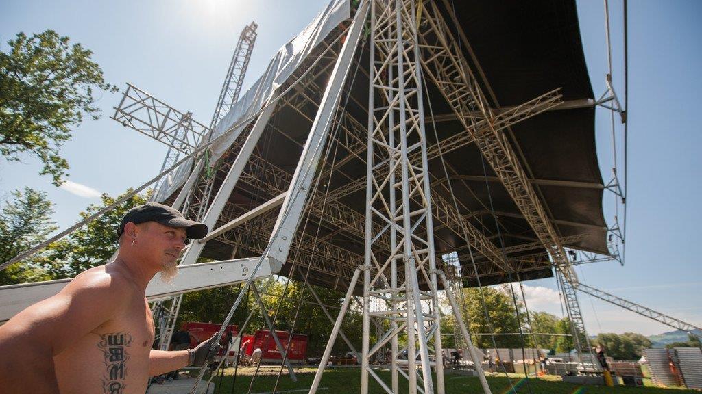 23. Szene Openair: Der Aufbau