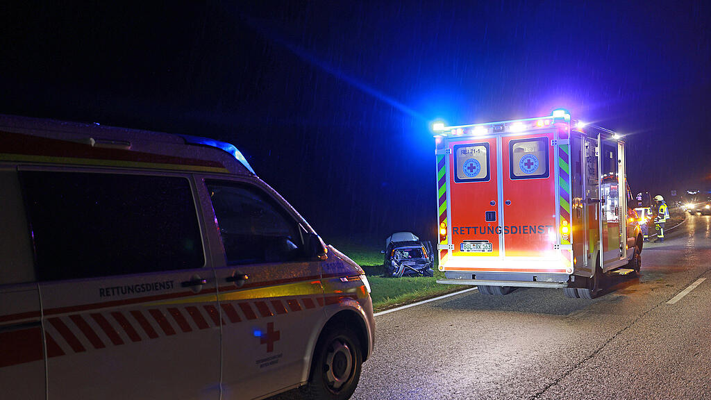 Crash auf B21 Schneizlreuth