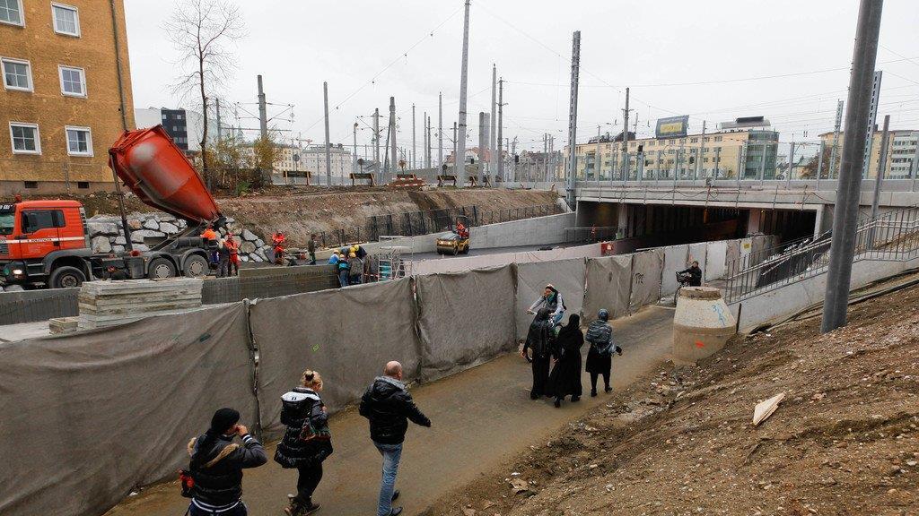 Nelböckviadukt fast fertig