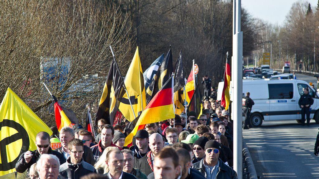 Demo von "Wir sind Grenze"